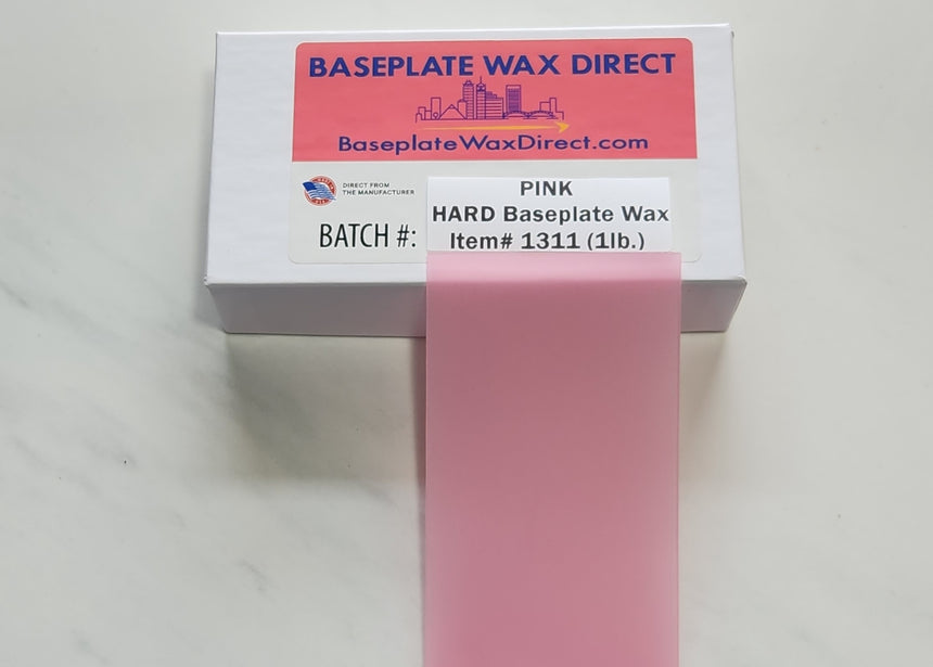 HARD Baseplate Wax 1 lb. box