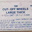 Wheel Cut-Off Thick Large Box of 100 (Dentorium)